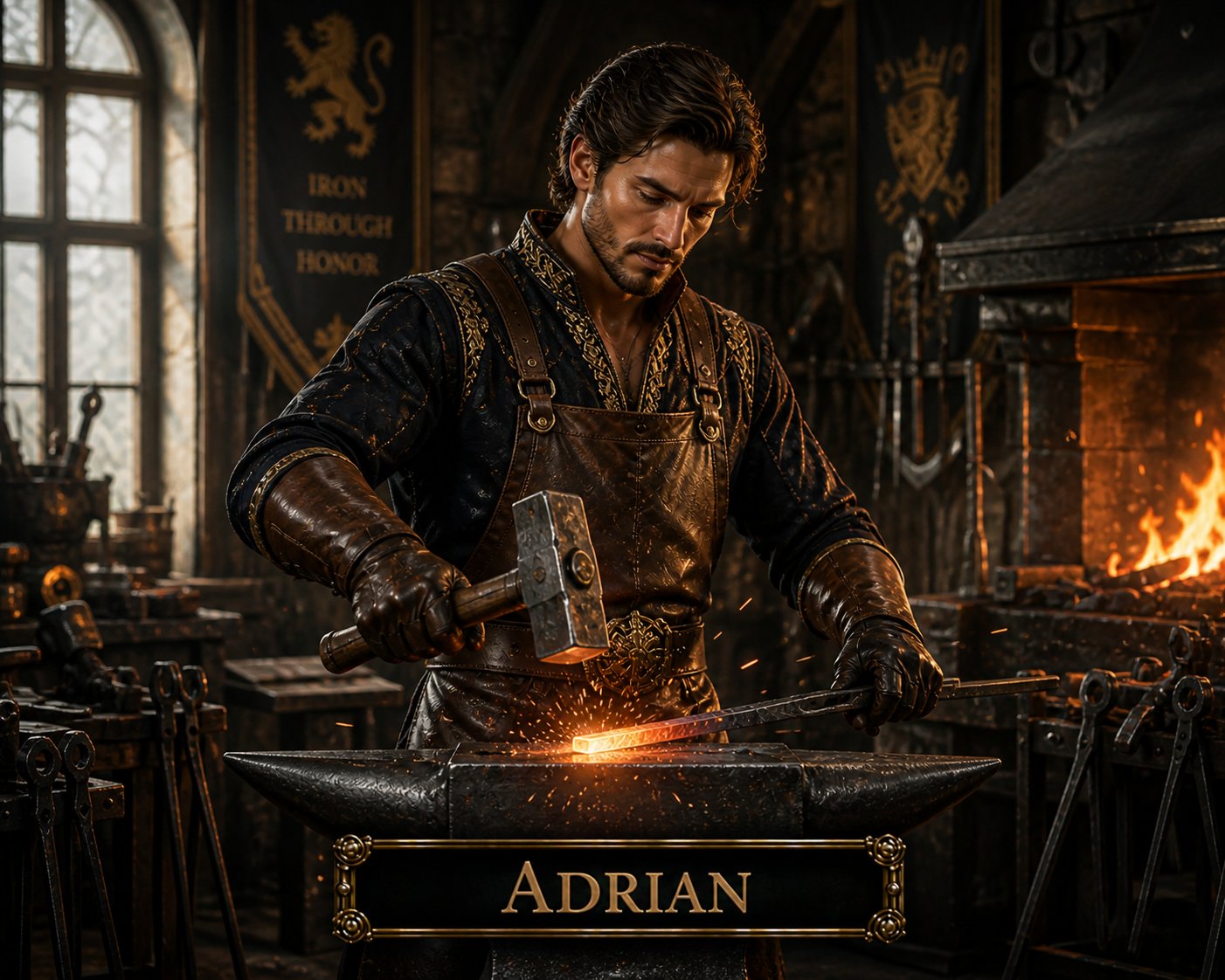 Illustration of Adrian
