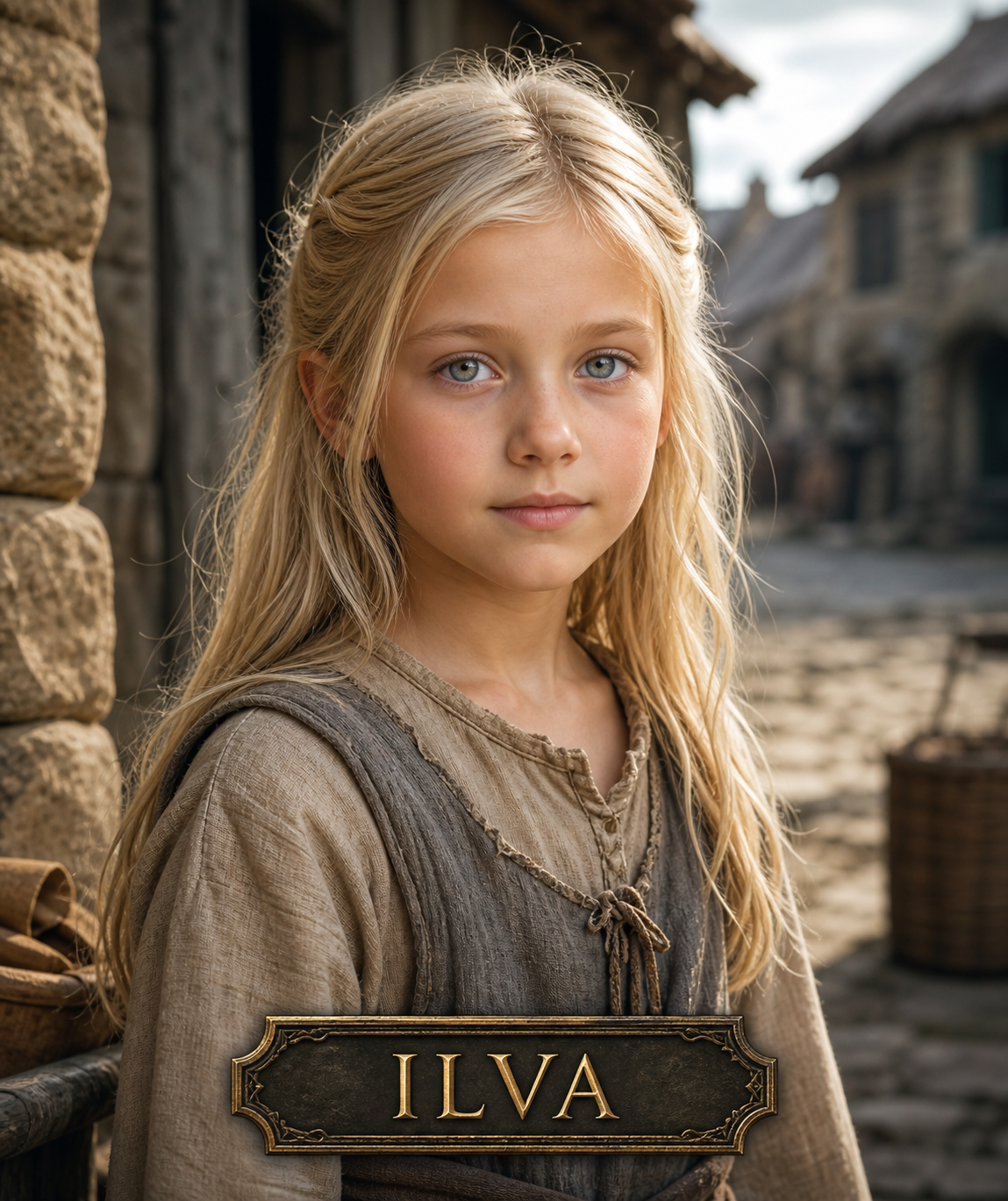 Ilva - Young girl with blond hair
