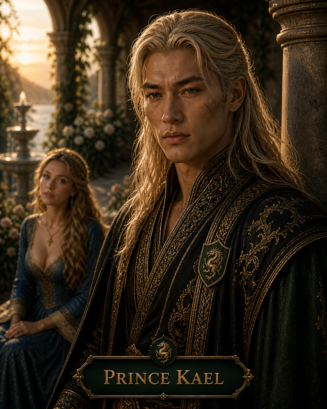 Placeholder illustration of Prince Kael